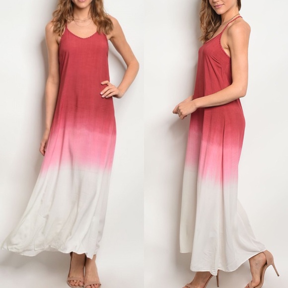 Last Small! Magenta Ombré Maxi - Picture 3 of 4